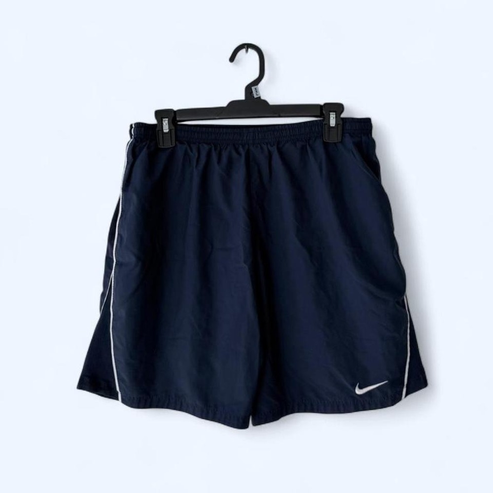Nike Men's‎ Navy Blue Athletic Shorts Dri-FIT Pockets